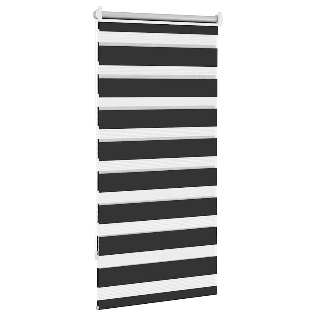 vidaXL Ρόλερ Zebra Μαύρο 60 x 120cm