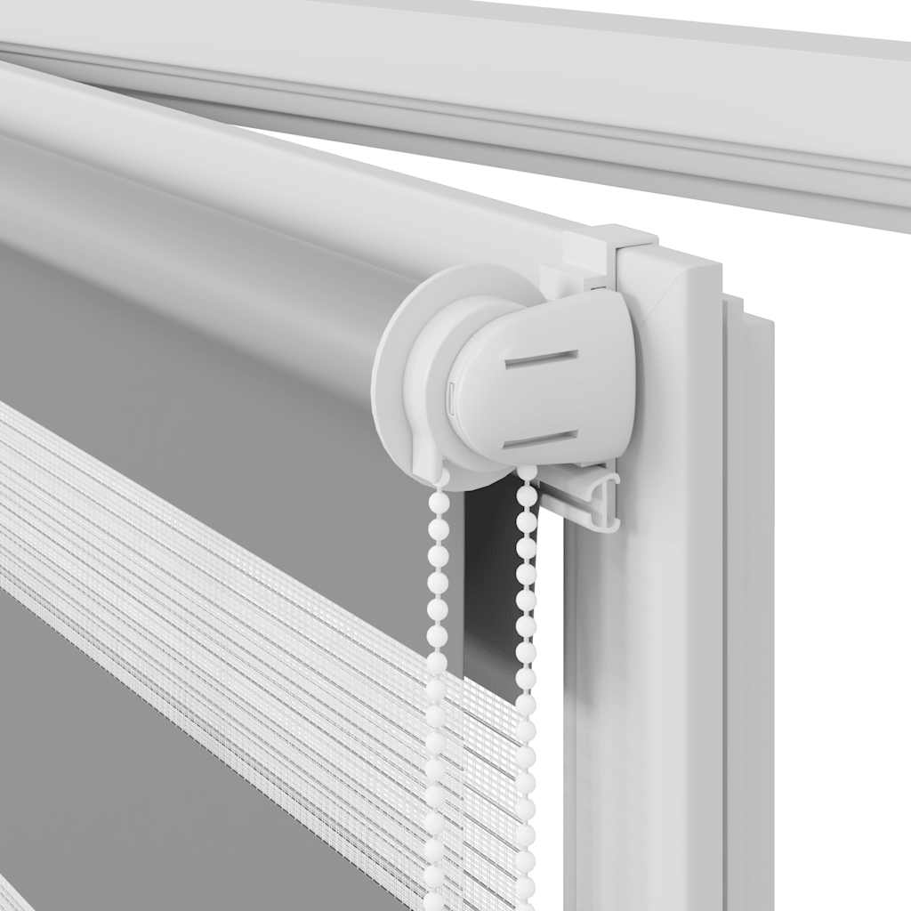 vidaXL Στόρι Ζέβρα 70,9 x 120 εκ. Πλάτος Υφάσματος 66,7 εκ. γκρι