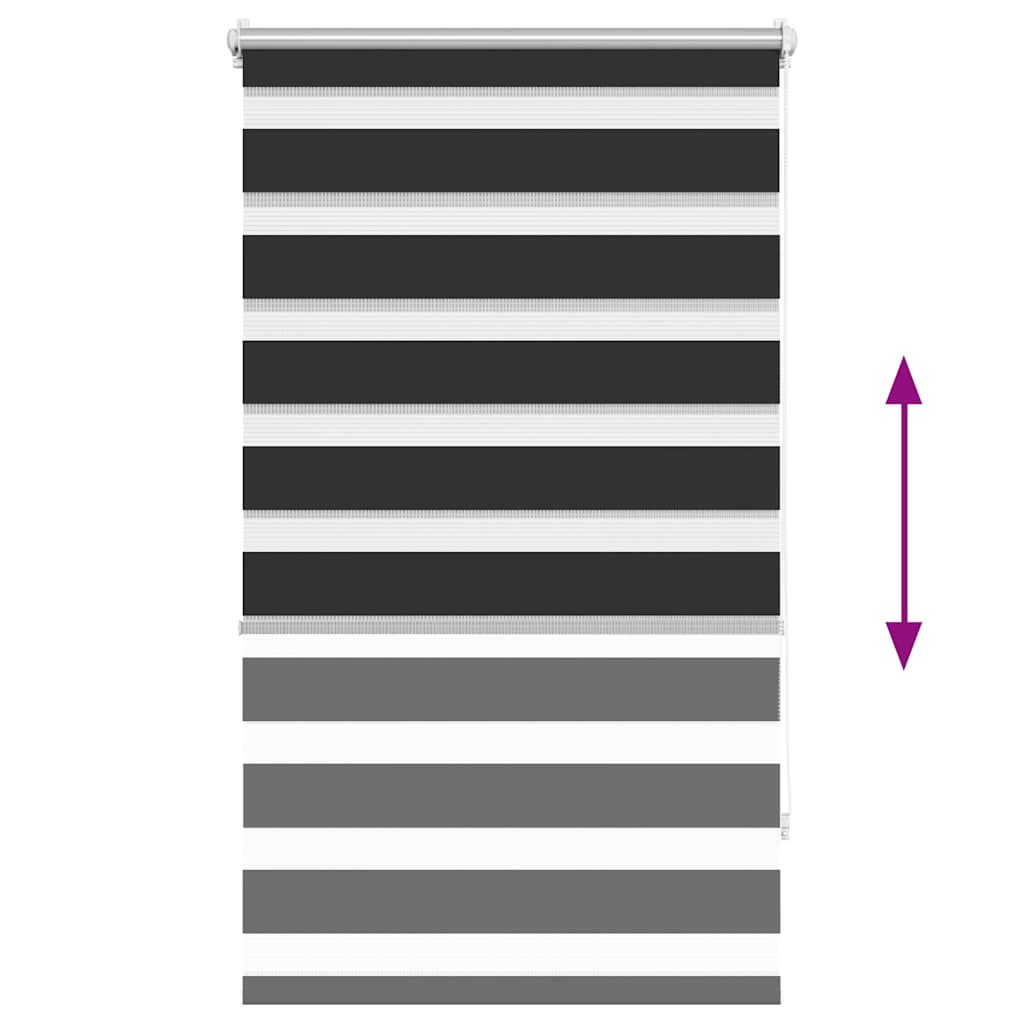 Ρόλερ Zebra Μαύρο 70 x 120cm