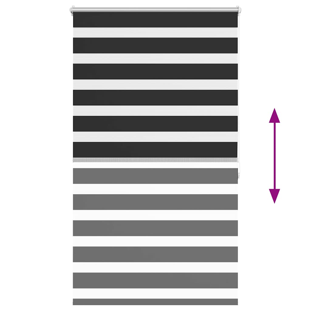 Ρόλερ Zebra Μαύρο 100 x 175cm