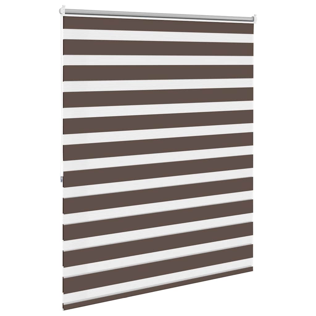 Σύστημα Σκίασης Ρόλερ Zebra Καφέ 140 x 175 εκ.