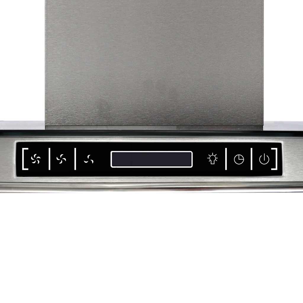 vidaXL Απορροφητήρας Νησίδας με Οθόνη LCD