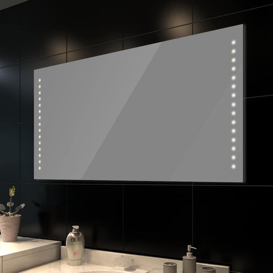 Καθρέφτης Μπάνιου 100x60cm(Μ x Υ) με Φώτα LED