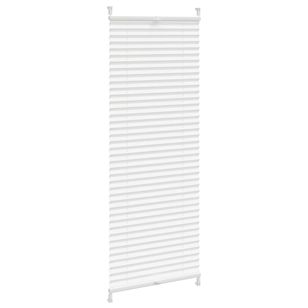 vidaXL Πλισέ ρόλερ σκίασης 50x125cm Λευκό