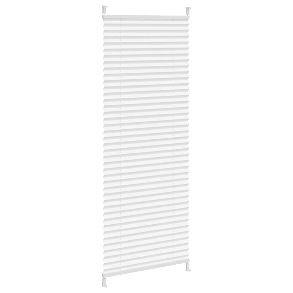 vidaXL Πλισέ ρόλερ σκίασης 50x125cm Λευκό