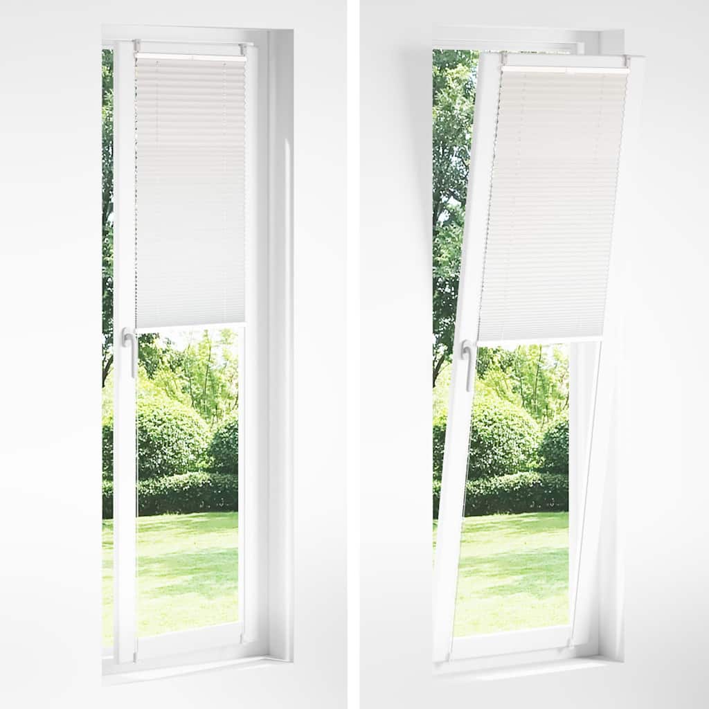vidaXL Πλισέ ρόλερ σκίασης60x200cm Λευκό