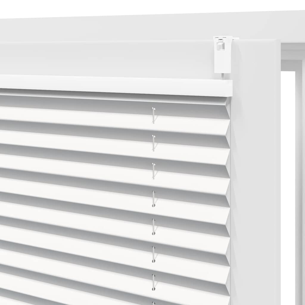 vidaXL Πλισέ ρόλερ σκίασης 70x125cm Λευκό