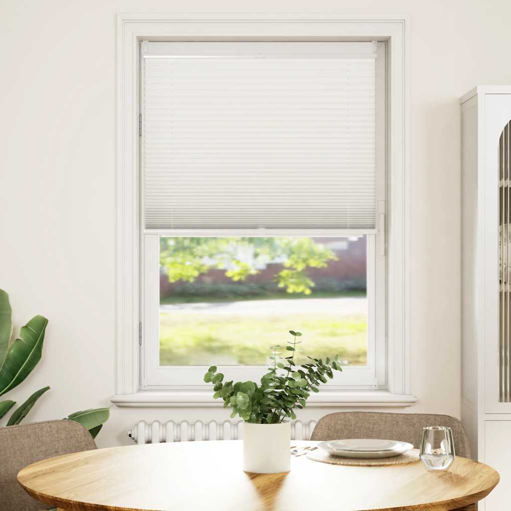 vidaXL Σύστημα Σκίασης Πλισέ Λευκό 80 x 150 εκ.