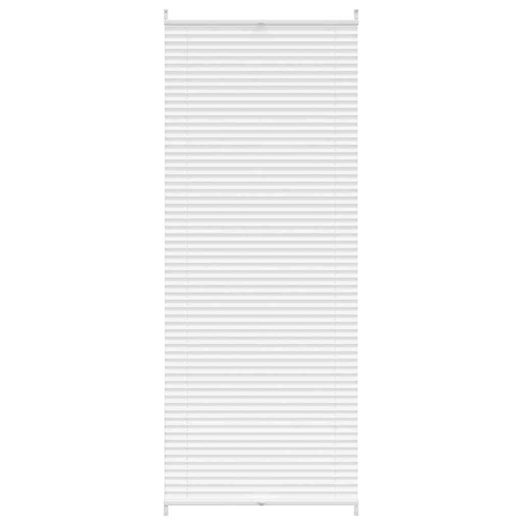 Πλισέ στόρι σκίασης 80x200cm Λευκό