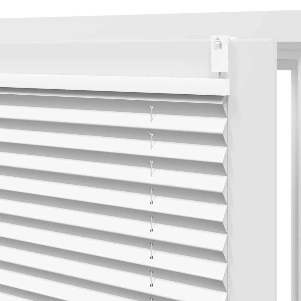 vidaXL Πλισέ στόρι σκίασης 100x100cm Λευκό