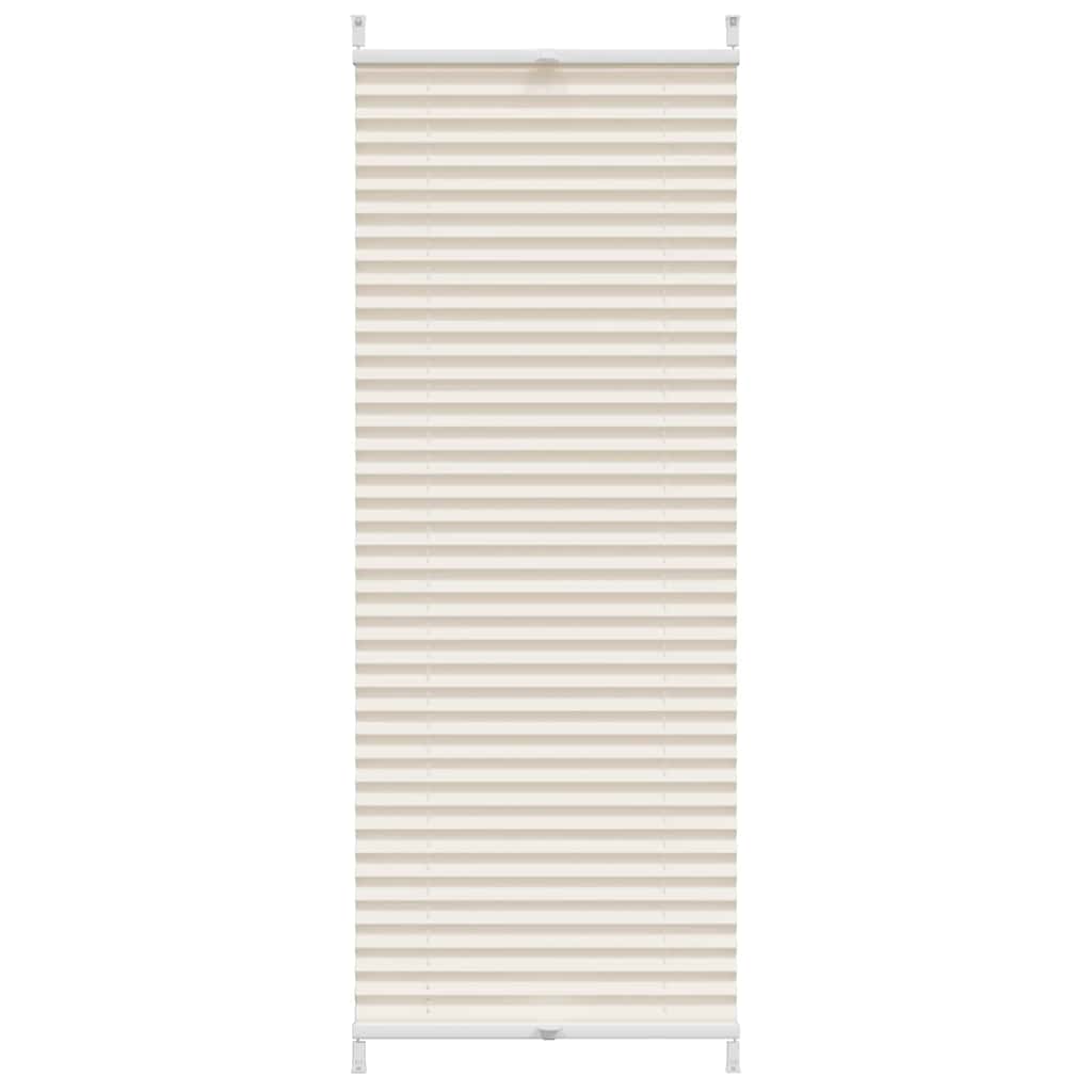 vidaXL Πλισέ ρόλερ σκίασης 50x150cm Κρεμ