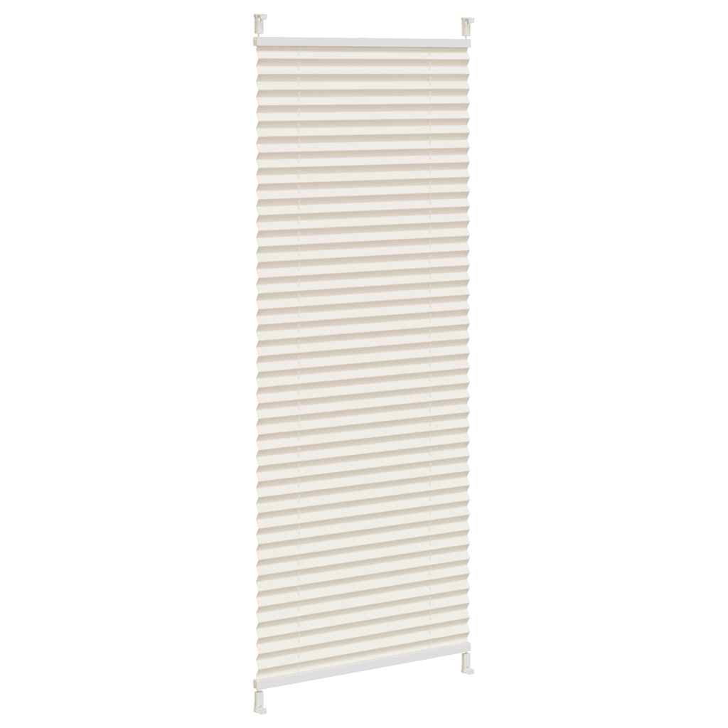 vidaXL Πλισέ ρόλερ σκίασης 50x150cm Κρεμ
