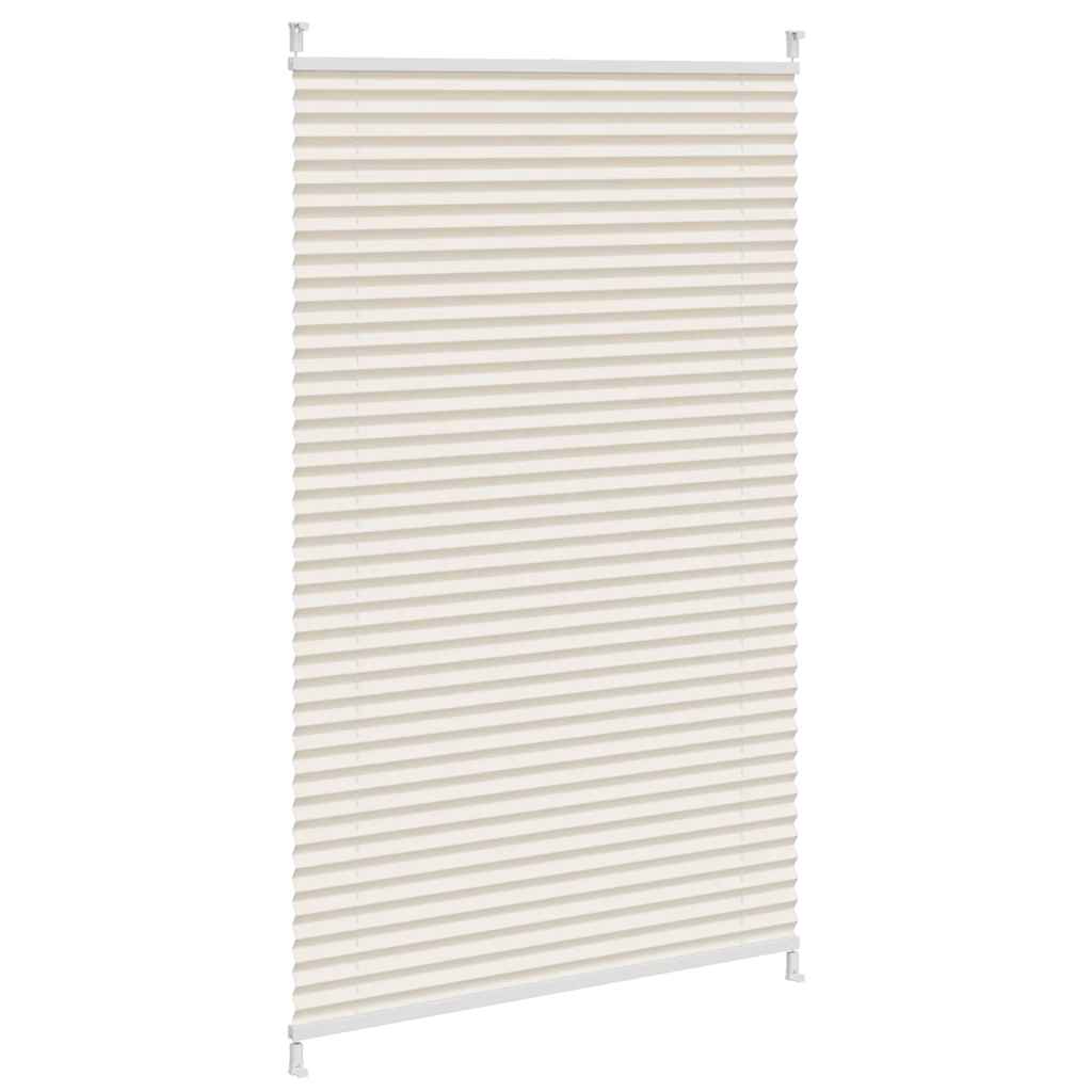 Πλισέ ρόλερ σκίασης 70x125cm Κρεμ