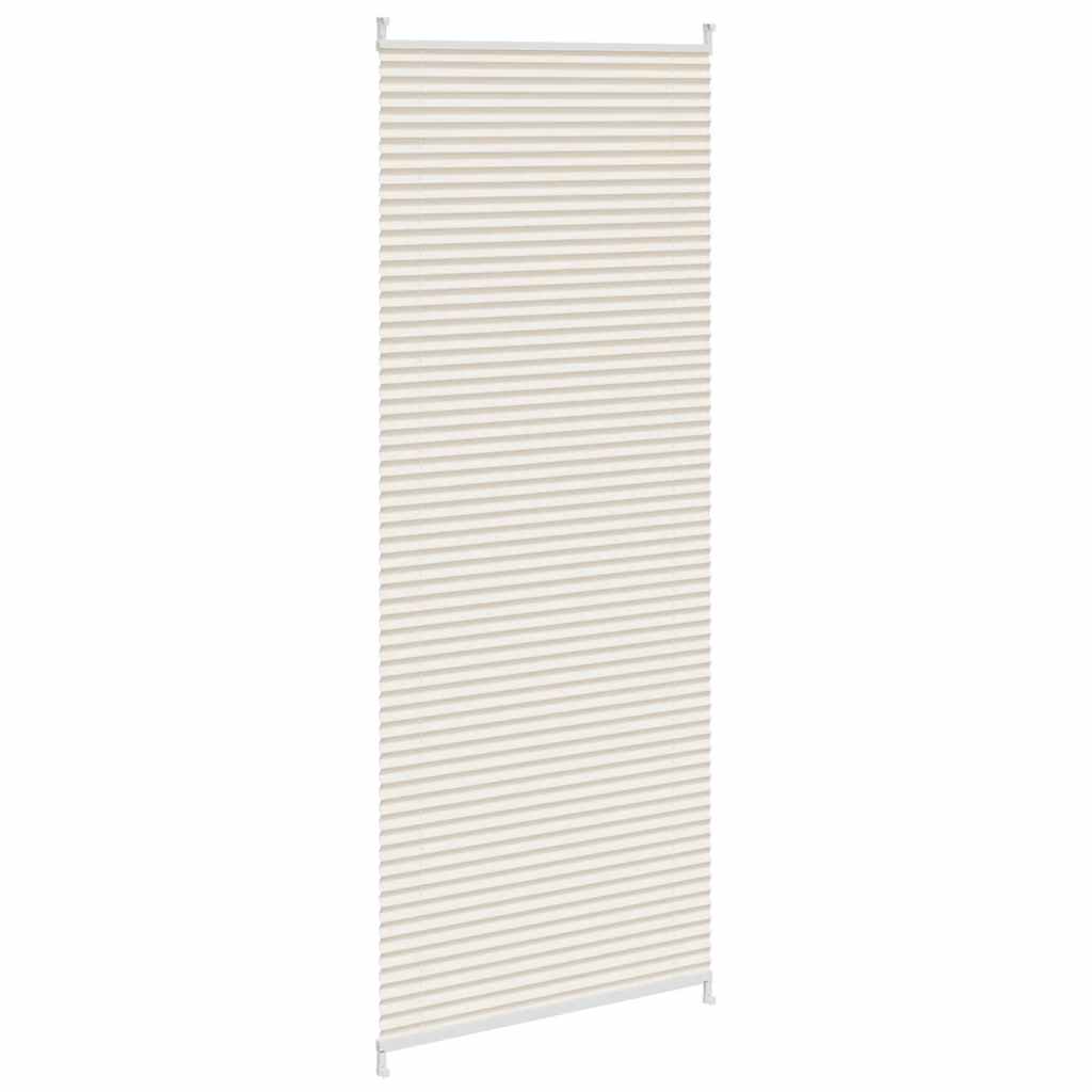vidaXL Σύστημα Σκίασης Πλισέ Κρεμ 70 x 200 εκ.