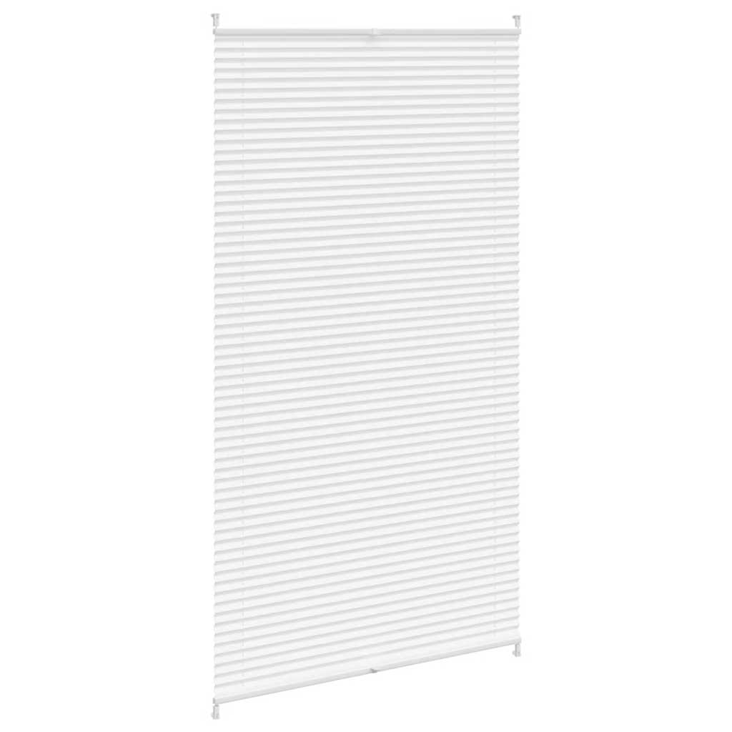 Πλισέ ρόλερ σκίασης 110x200cm Λευκό