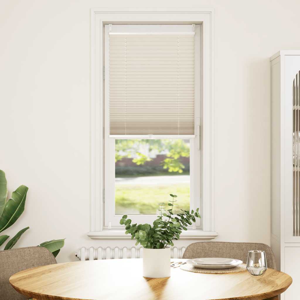 vidaXL Στόρι Πλισέ 40x100εκ. Κρεμ
