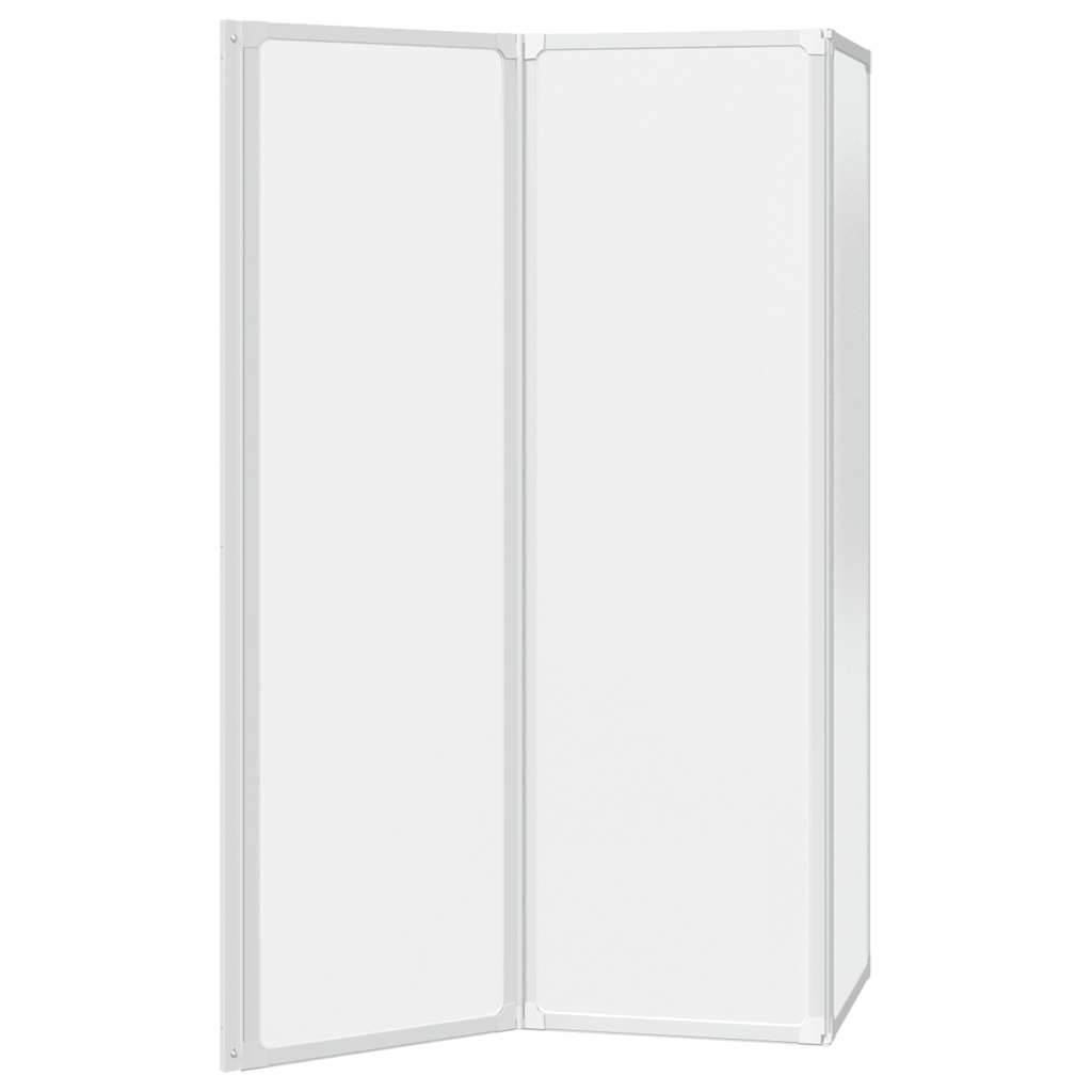 Πτυσσόμενο Διαχωριστικό Μπανιέρας 141 x 132 cm 3 Πάνελ