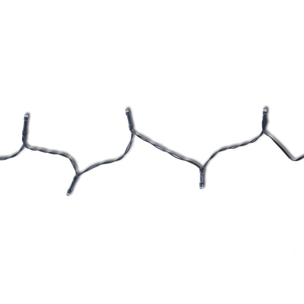 Πυξάρι Σχήμα Μπάλας με Τεχνητά Φύλλα & Φωτάκια LED Ηλιακά 2 τεμ 27 εκ.