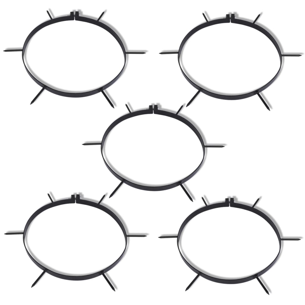 5 τμχ Εξαερωτήρα Γκαζόν Σφιγκτήρας με Καρφιά Φ 30 cm