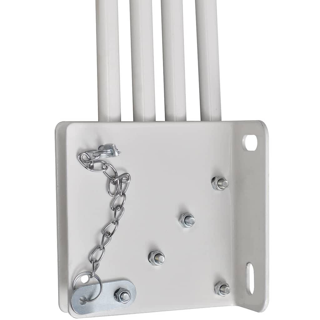 vidaXL Σκίαστρο Βεράντας Πλαϊνό Πτυσσόμενο Γκρι 160 x 240 εκ.