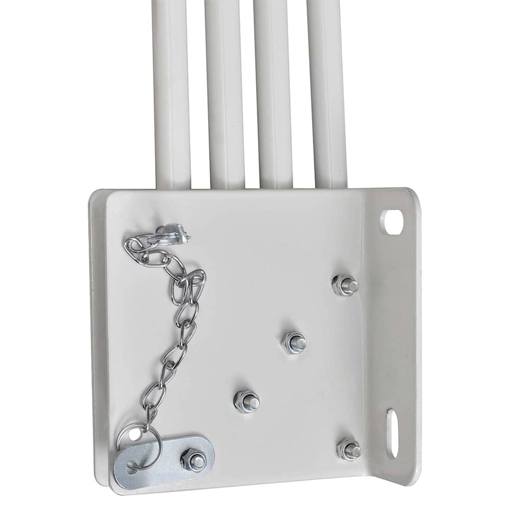 vidaXL Σκίαστρο Βεράντας Πλαϊνό Πτυσσόμενο Κρεμ 210 x 210 εκ.