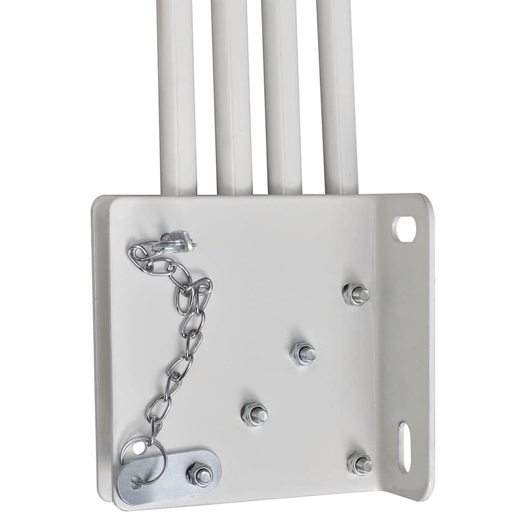 vidaXL Σκίαστρο Βεράντας Πλαϊνό Πτυσσόμενο Κρεμ 160 x 240 εκ.