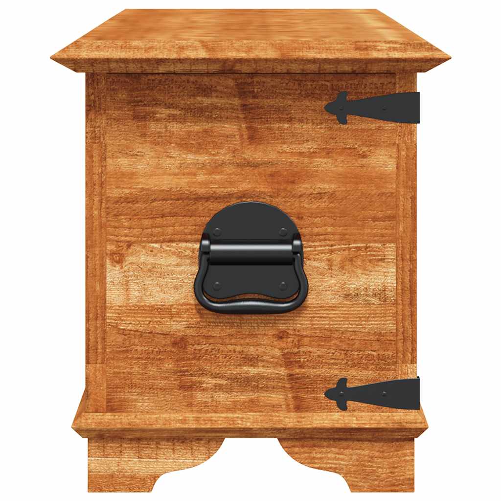 vidaXL Μπαούλο Αποθήκευσης από Ακατέργαστο Ξύλο Μάνγκο