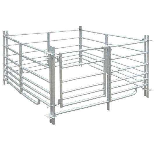 Sheep Fence 4 Panels 137 x 137 x 92 cm. Made of Galvanized Steel