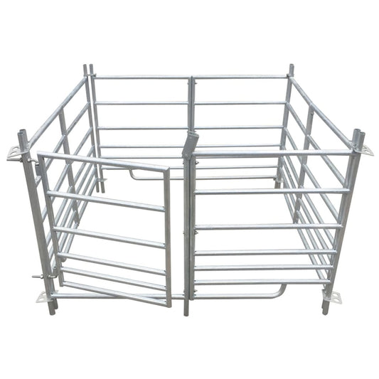 Sheep Fence 4 Panels 137 x 137 x 92 cm. Made of Galvanized Steel