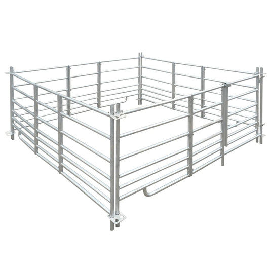 Sheep Fence 4 Panels 183 x 183 x 92 cm. Made of Galvanized Steel