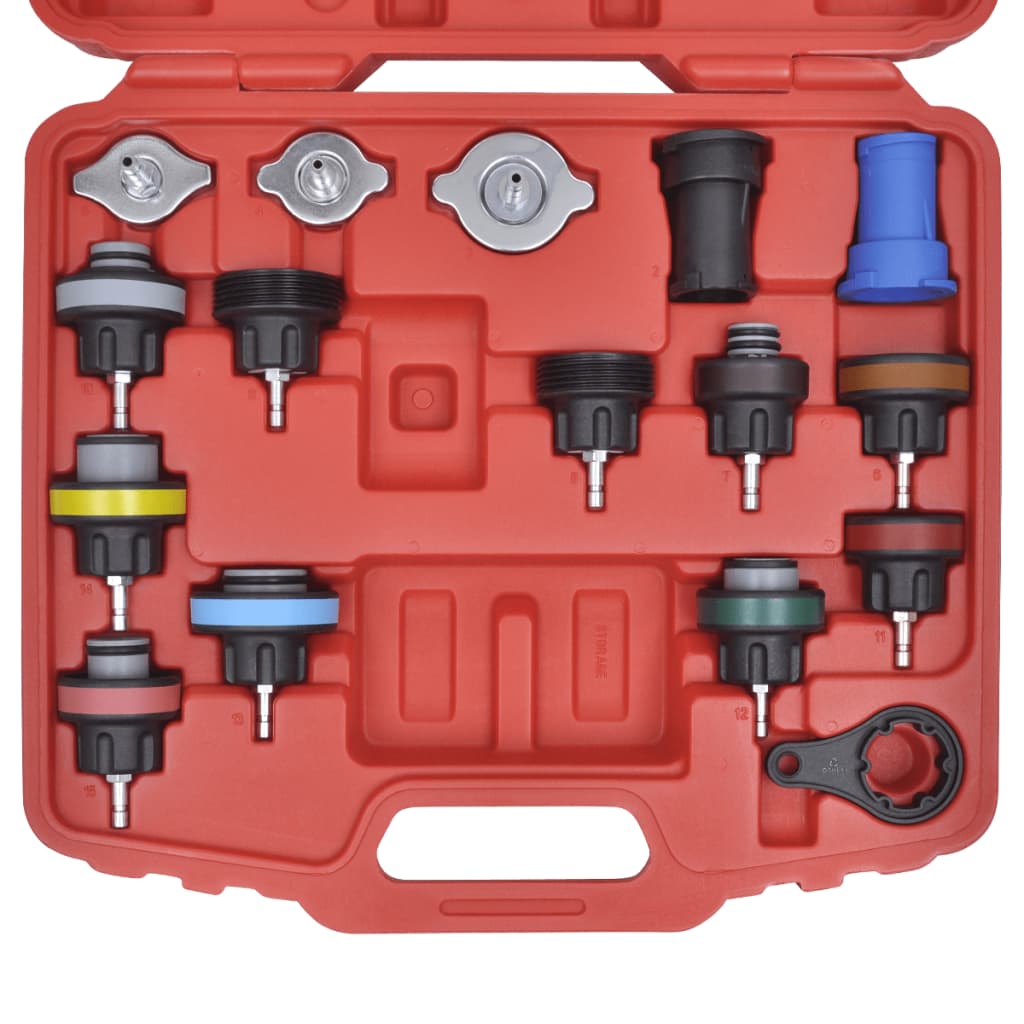 Κιτ Ελέγχου Στεγανότητας Κυκλώματος Ψύξης 18 τεμ.