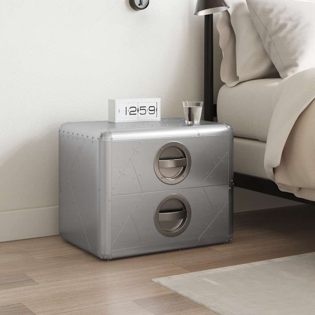 vidaXL Βοηθητικό Τραπέζι Aviator Vintage 2 Συρτάρια Aircraft Airman