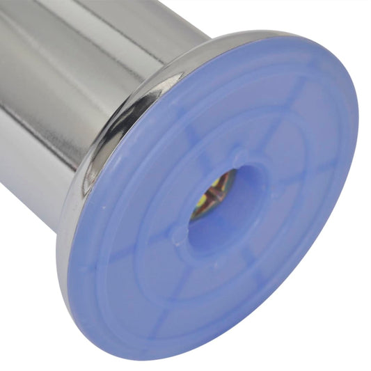 Round Sofa Legs 4 pcs. Chrome Color 60 mm.