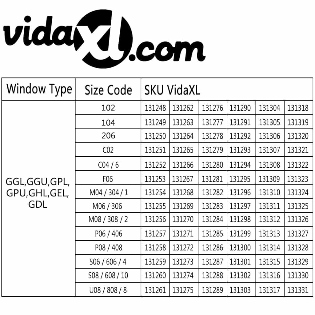 vidaXL Στόρι Ρόλερ Συσκότισης (Blackout) Μαύρο F06