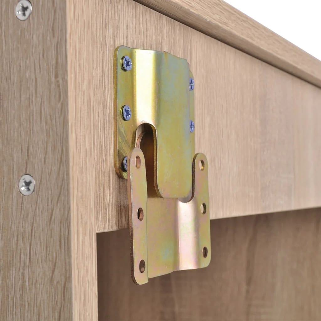 vidaXL Σύνθεση Μπάνιου με Νιπτήρες Σετ Εννέα Τεμαχίων Μπεζ