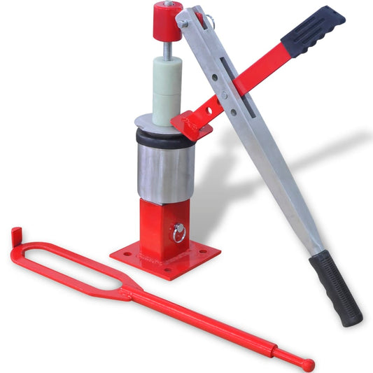 vidaXL Ξεμονταριστής Ελαστικών Μικρού Μεγέθους Κόκκινος