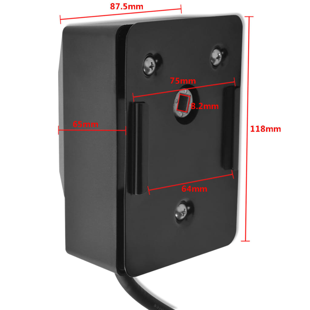 vidaXL Σούβλα Ψησταριάς 1200 χιλ. Ατσάλινη με Μοτέρ