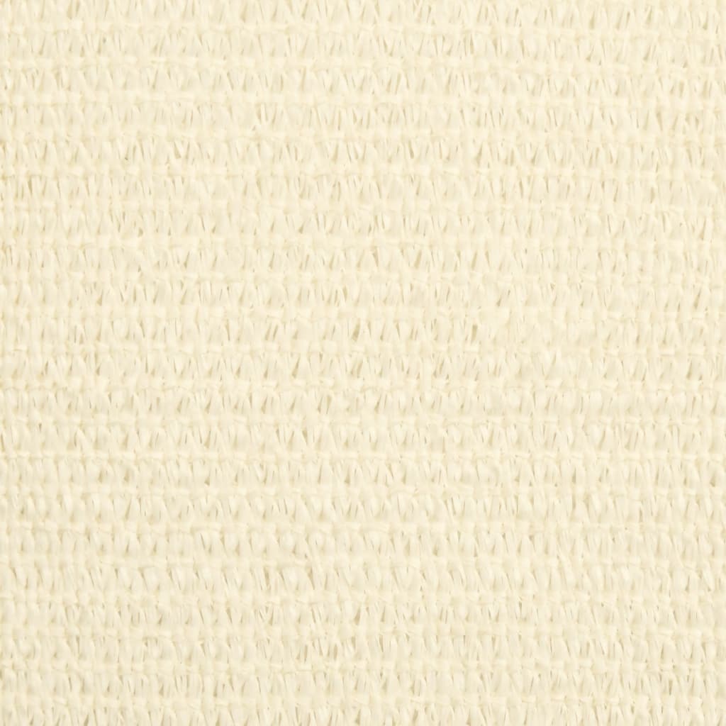 vidaXL Πανί Σκίασης Τετράγωνο Κρεμ 3,6 x 3,6 μ. από HDPE