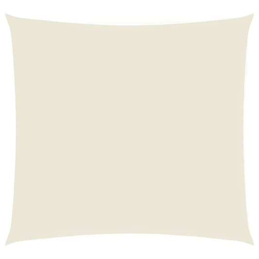 vidaXL Πανί Σκίασης Τετράγωνο Κρεμ 3,6 x 3,6 μ. από Ύφασμα Oxford