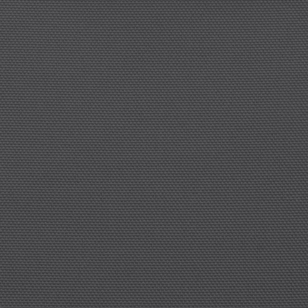 vidaXL Πανί Σκίασης Τετράγωνο Ανθρακί 3,6 x 3,6 μ. από Ύφασμα Oxford