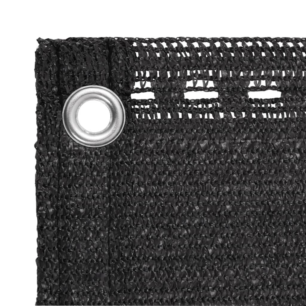 vidaXL Διαχωριστικό Βεράντας Ανθρακί 75 x 600 εκ. από HDPE