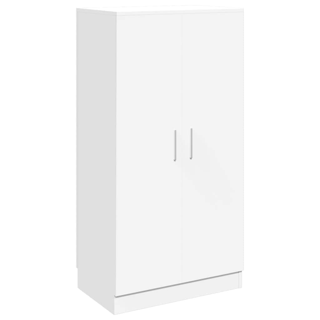 vidaXL Παπουτσοθήκη με 7 Ράφια Λευκή
