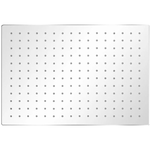 vidaXL Κεφαλή Nτους Βροχή Ορθογώνια 30 x 40 εκ. από Ανοξείδωτο Ατσάλι