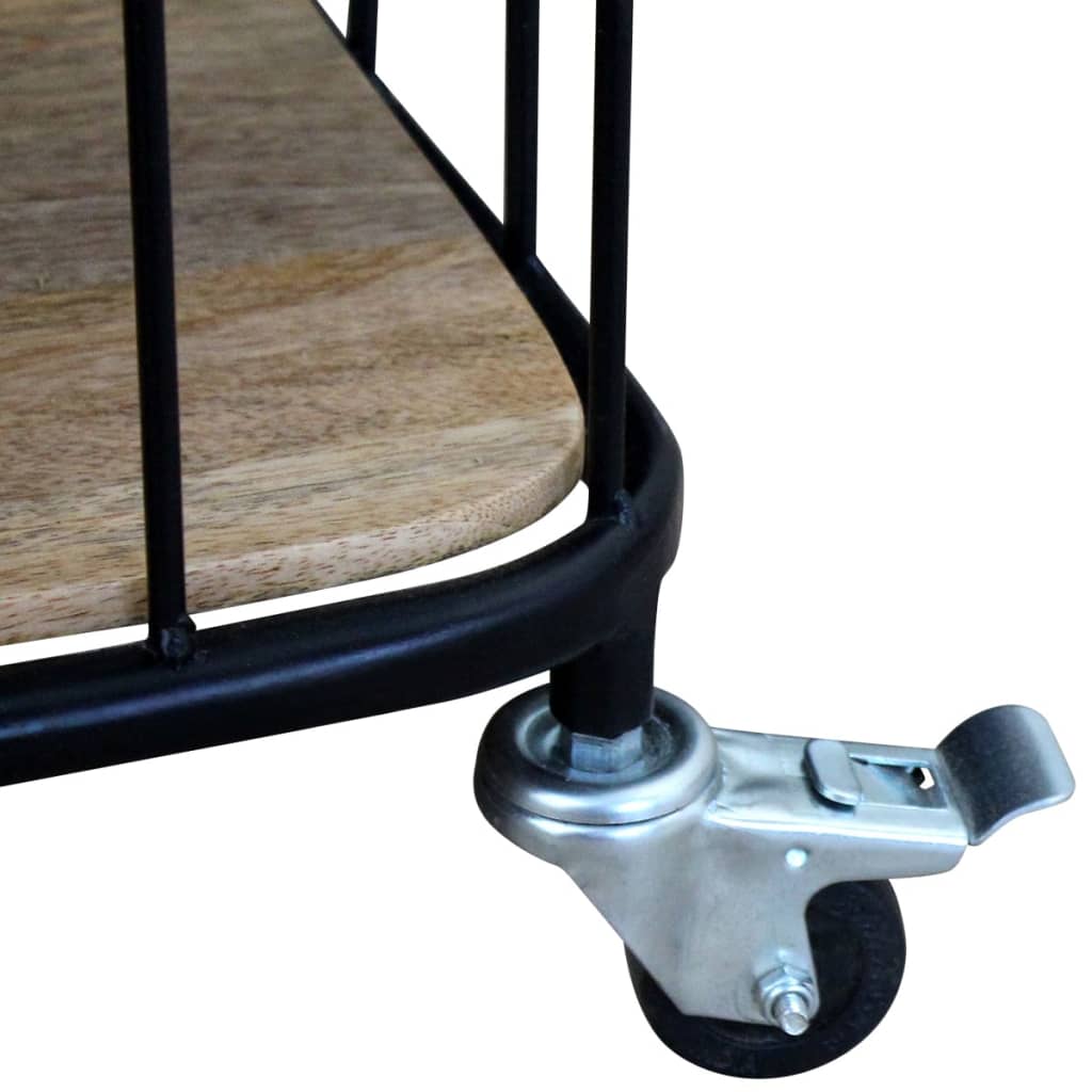 vidaXL Έπιπλο Τηλεόρασης 100 x 40 x 45 εκ. από Μασίφ Ξύλο Μάνγκο