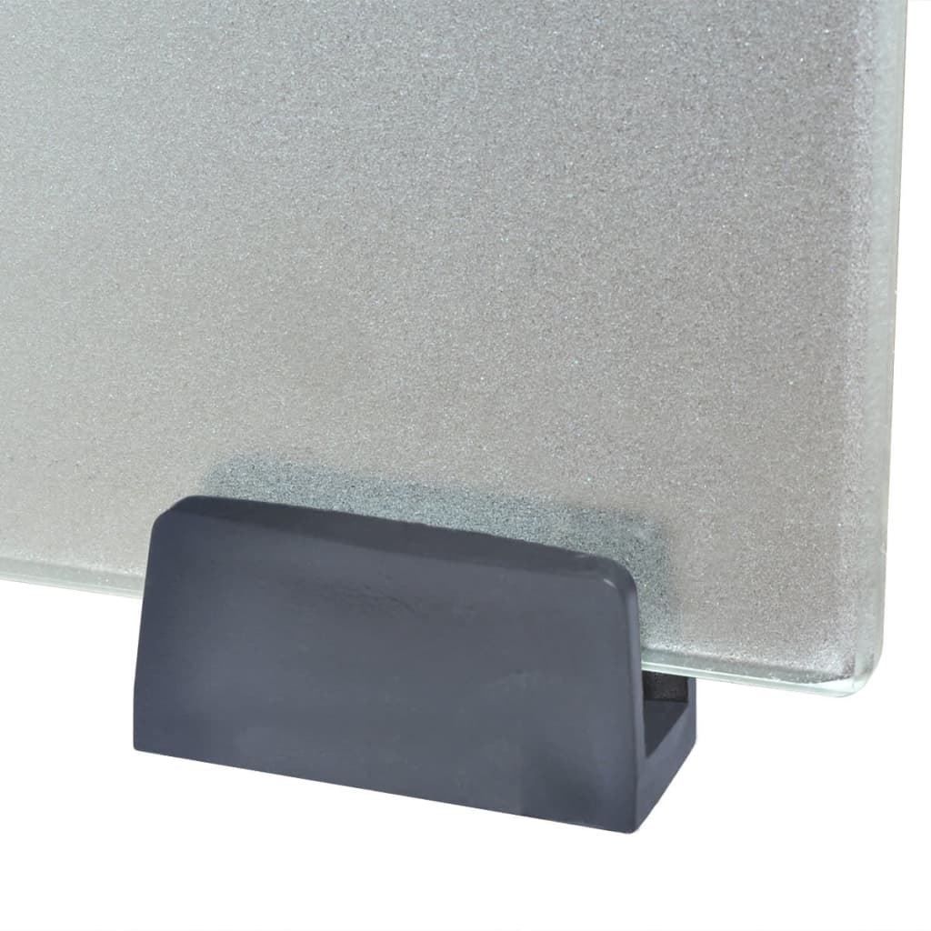 vidaXL Πόρτα Διπλή Συρόμενη Γυάλινη