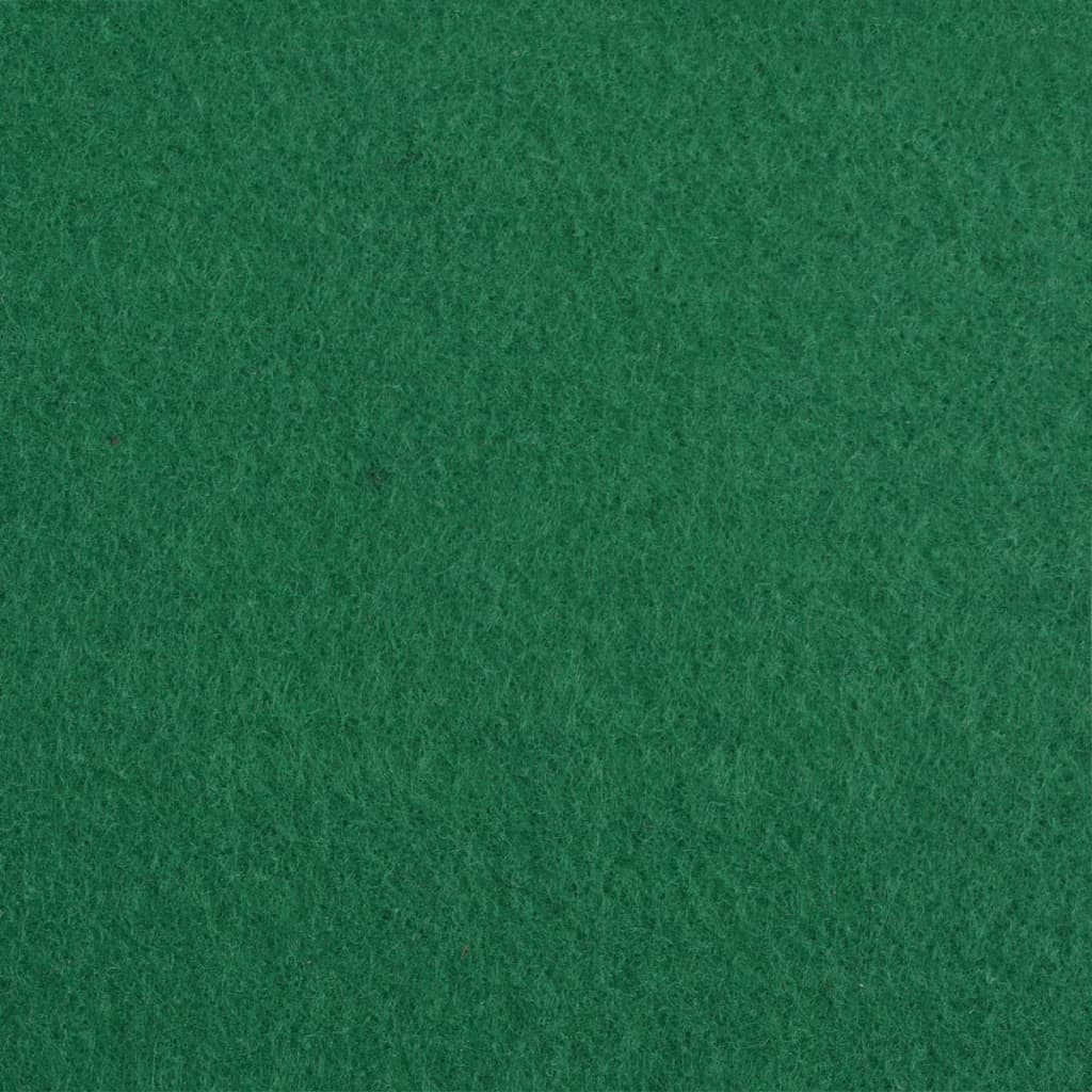 vidaXL Μοκέτα Επαγγελματική Απλή Πράσινη 1 x 12 μ.