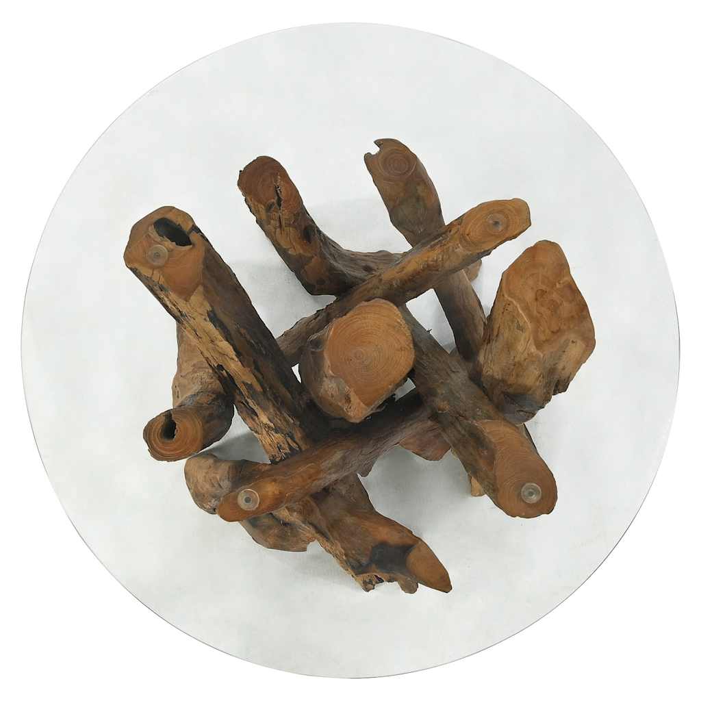 vidaXL Τραπεζάκι Σαλονιού 60 εκ. από Μασίφ Ξύλο Teak