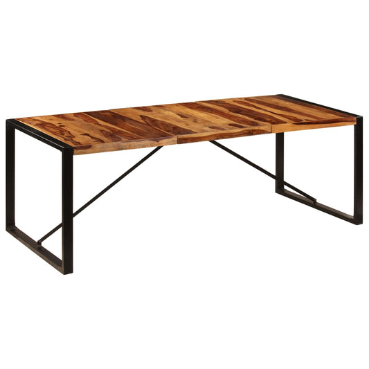 vidaXL Τραπεζαρία 220 x 100 x 75 εκ. από Μασίφ Ξύλο Ακακίας