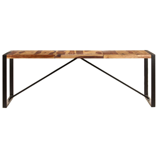 vidaXL Τραπεζαρία 220 x 100 x 75 εκ. από Μασίφ Ξύλο Ακακίας