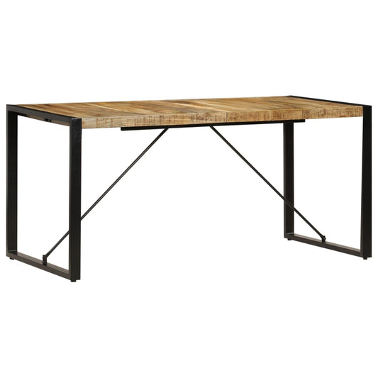 vidaXL Τραπεζαρία 160 x 80 x 75 εκ. από Μασίφ Ξύλο Μάνγκο